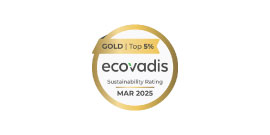 Impresión ecológica Ecovadis oro